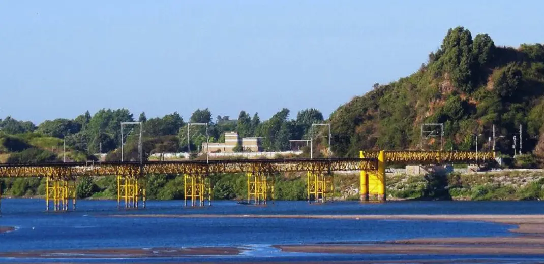 Chile BioBío Railway Bridge Building Project